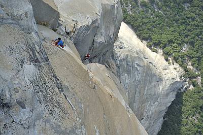 Yuji and Hans near the top